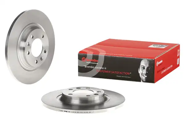 BREMBO 08-8682-10 | Fren Diski Arka 290 12 10 mm Peugeot 407 1 6 Hdi 1 8 2 0 2 0hdi 2 Adet