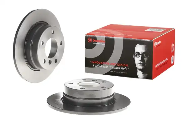 BREMBO 08-9787-11 | Fren Diski Arka Kaplamalı Bmw E81 E87 N43 N45 N46 M47 05 11 2 Adet