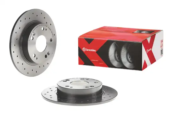 BREMBO 08-A147-1X | Fren Diski Arka Xtra Honda 2 Adet