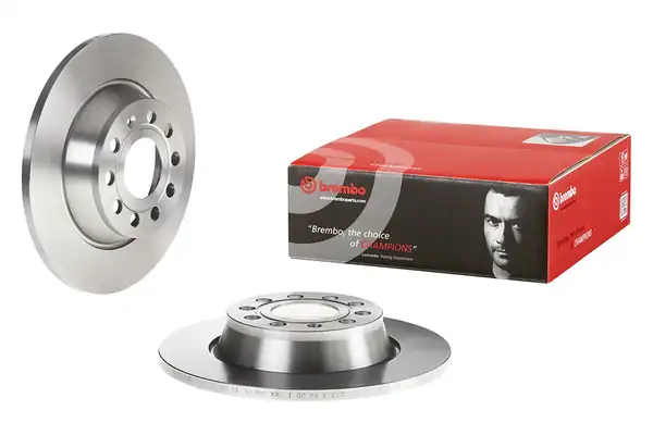 BREMBO 08-A202-10 | Fren Diski Arka VW Golf Passat Seat Leon Skoda Octavia 282 12 5 112 2 Adet