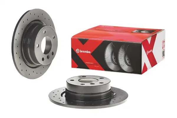 BREMBO 08-A205-1X | Fren Diski Tek Disk Arka Bmw E81 82 87 90 92 04 14