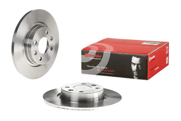BREMBO 08-A268-10 | Fren Diski Renault Dacia Logan Twingo 04 259mm Ön 1 2 D7f 1 4 K7j 1 6 K7m 2 Adet