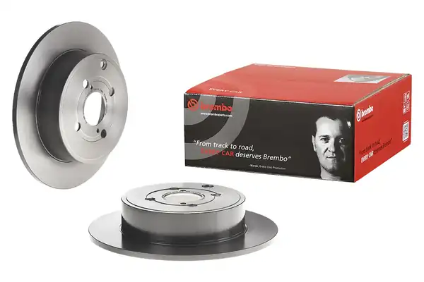 BREMBO 08-A337-11 | Fren Diski Arka UV Coated Toyota 2 Adet