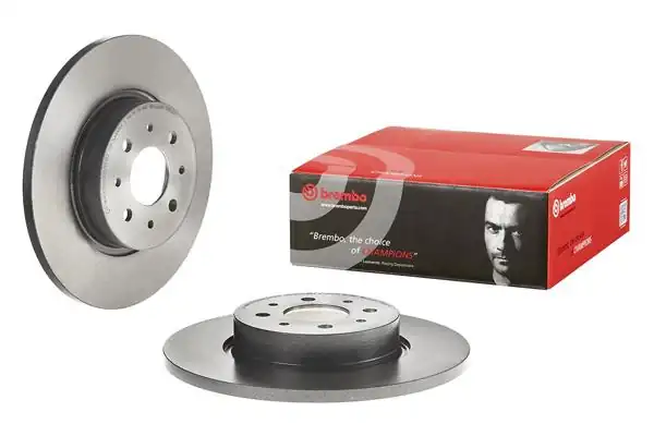 BREMBO 08.A501.11 | Fren Diski Arka UV Coated Lancıa | 2 Adet
