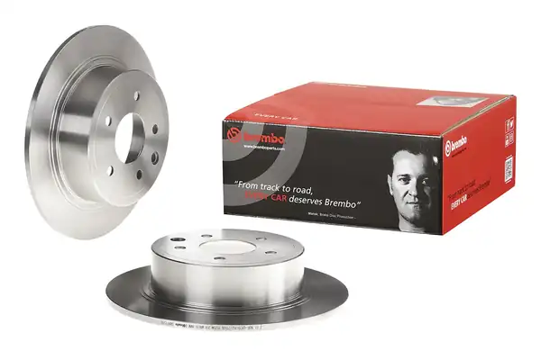 BREMBO 08-A715-10 | Fren Diski Arka Düz 292 5 Nissan Qashqai 07 12 Juke 11 12 2 Adet