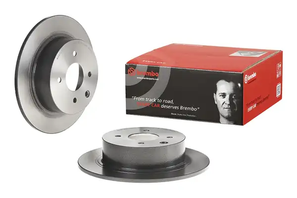 BREMBO 08-A715-21 | Fren Diski Arka UV Coated Nissan 2 Adet