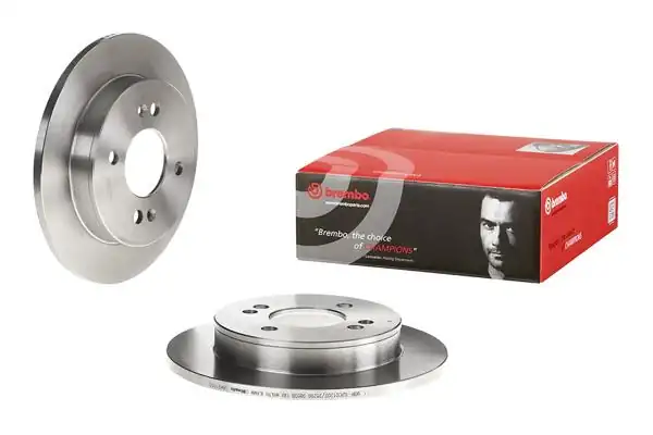 BREMBO 08.A916.10 | Fren Diski Arka Standard Hyundai | 2 Adet