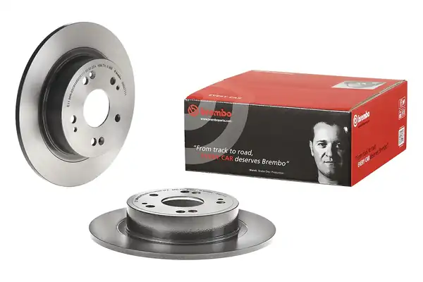 BREMBO 08-B271-11 | Fren Diski Arka Düz 282 5 Honda Accord 2009 2014 2 Adet