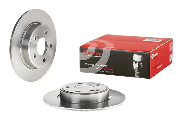 BREMBO 08-B347-40 | Fren Diski Tek Disk Arka M Benz 117 176 242 246 11 20