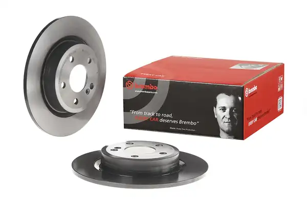 BREMBO 08-B348-41 | Fren Diski Tek Disk Arka M Benz 117 156 176 242 246 11 20