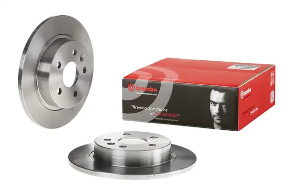 BREMBO 08-B357-10 | Fren Disk Arka Düz 267 5 5 Chevrolet Cruze 09 10 Opel Astra J 09 2 Adet