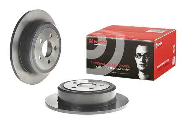 BREMBO 08.B529.11 | Fren Diski Arka UV Coated Jeep | 2 Adet