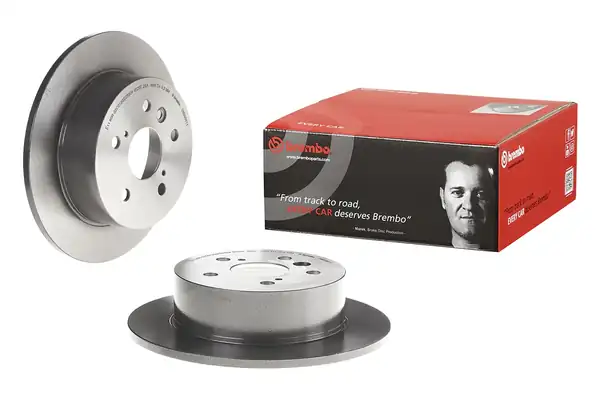 BREMBO 08-B566-11 | Fren Diski Arka UV Coated Toyota 2 Adet