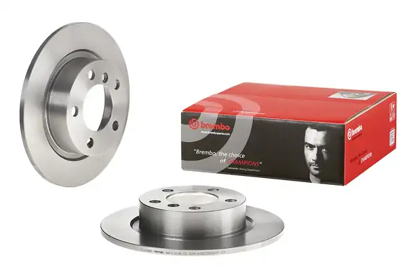BREMBO 08-B649-10 | Fren Diski Tek Disk Arka Mini R60 61 10 16