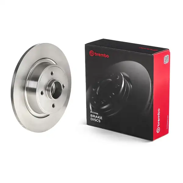 BREMBO 08-B650-17 | Fren Diski Arka With Bearing Kit Renault 2 Adet
