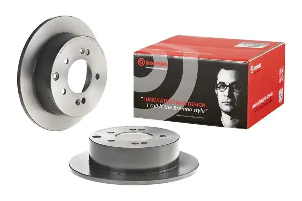 BREMBO 08.B667.11 | Fren Diski Cerato 1.6 09-Arka | 2 Adet