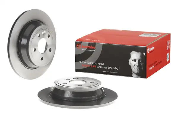 BREMBO 08-B804-11 | Fren Diski Arka UV Coated Landrover Freelander 2 2 Adet