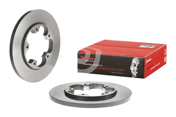 BREMBO 08-C539-11 | Ford Transit 2018 Arka Disk Takımı Tek Teker UV Coated
