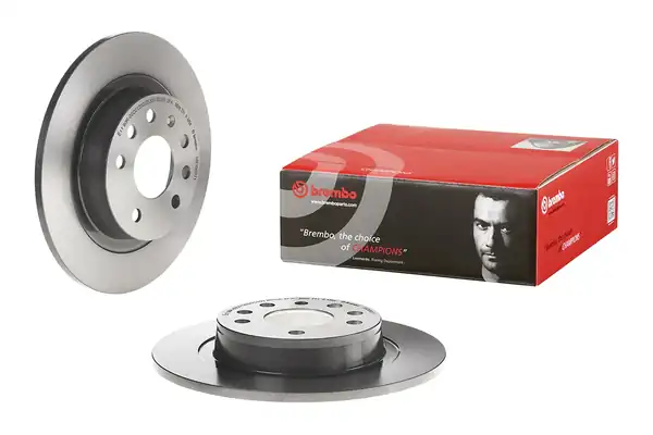 BREMBO 08-D080-11 | Fren Diski Arka UV Coated Opel 2 Adet