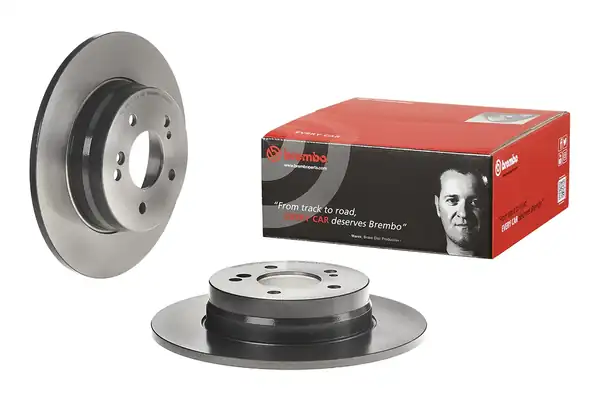 BREMBO 08-D340-11 | Fren Diski Arka UV Coated Mercedes Benz 2 Adet
