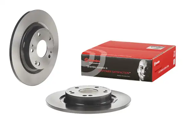 BREMBO 08-D718-11 | Fren Disk Arka O282 5 Honda Civic X 1 5 Rs 2017 Honda Civic X 1 6 Dtec 2018 2 Adet