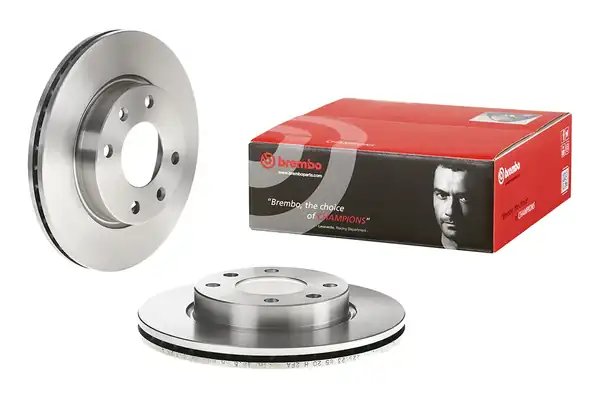BREMBO 09-3125-10 | Fren Diski Ön Standard Peugeot 2 Adet