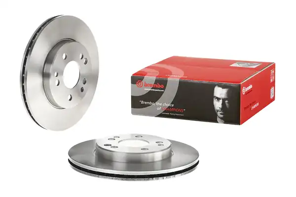 BREMBO 09-4869-34 | Fren Diski Tek Disk Ön M Benz 107 124 201 84 98