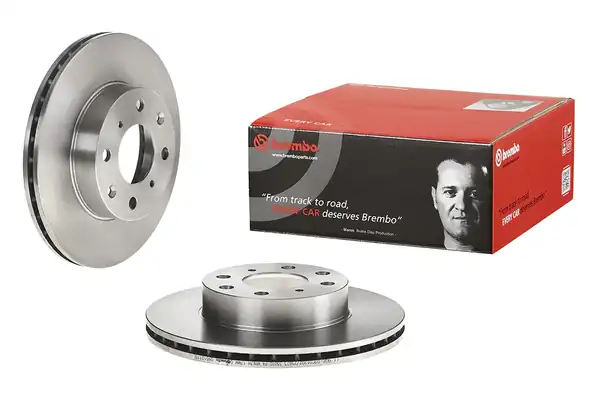BREMBO 09-5101-10 | Fren Diski Ön Standard Honda 2 Adet