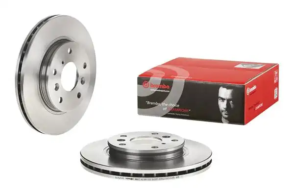 BREMBO 09.5252.10 | Fren Diski Ön Standard Ford | 2 Adet
