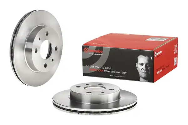 BREMBO 09-5253-10 | Fren Diski Ön Standard Nissan 2 Adet