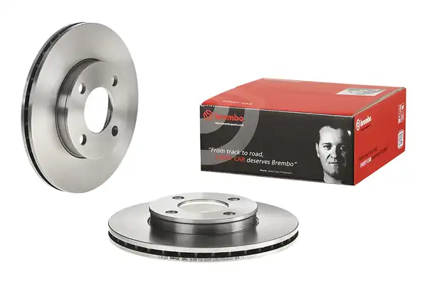 BREMBO 09-5343-10 | Fren Diski Ön Standard Audi 2 Adet