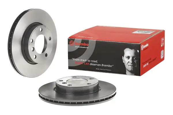 BREMBO 09-5390-31 | Fren Diski Tek Disk Ön Bmw E36 46 85 90 07