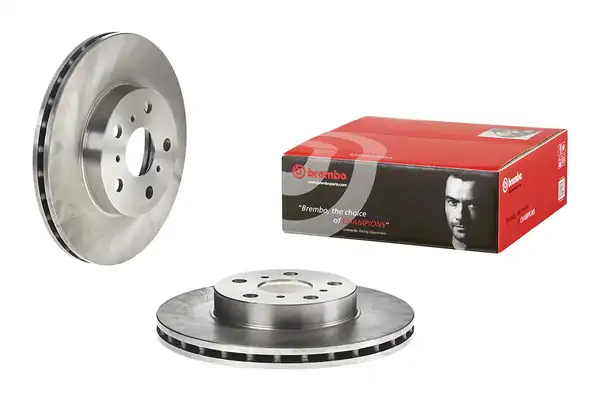 BREMBO 09-5616-10 | Fren Diski Ön Standard Toyota 2 Adet
