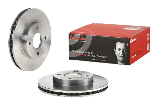 BREMBO 09-5707-14 | Fren Diski Ön Standard Ford 2 Adet