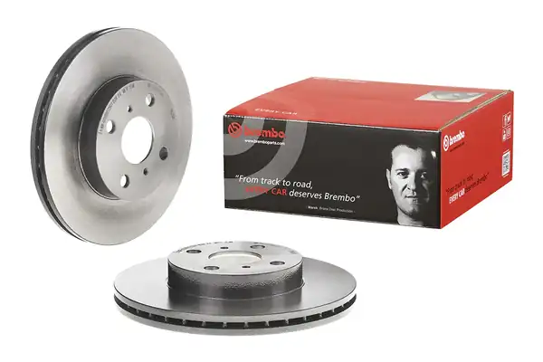 BREMBO 09-5736-11 | Fren Diski Ön UV Coated Toyota 2 Adet