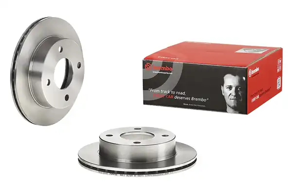 BREMBO 09-5919-10 | Fren Diski Ön Standard Nissan 2 Adet