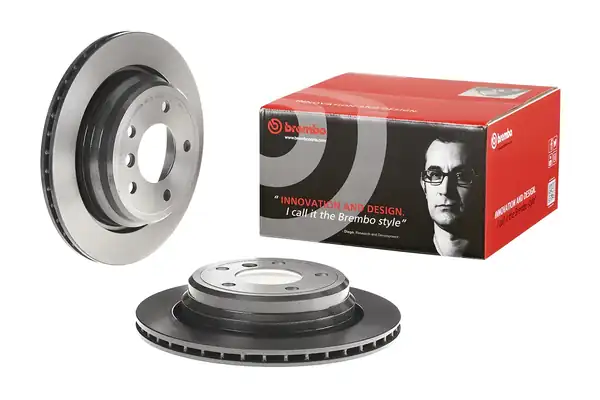 BREMBO 09-6841-11 | Fren Diski Tek Disk Arka Bmw E39 96 04