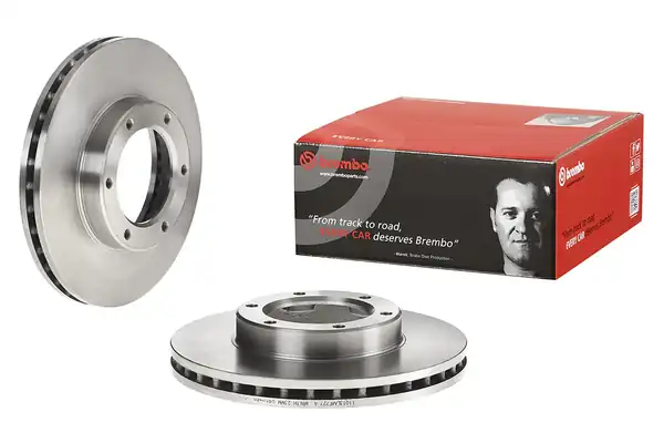 BREMBO 09-6844-10 | Fren Diski Ön Standard Toyota 2 Adet