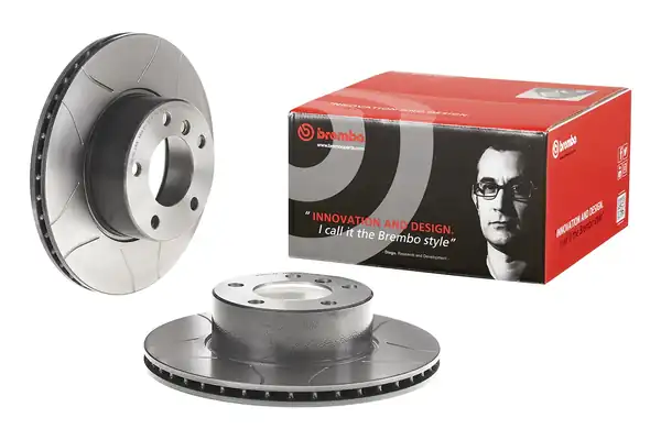 BREMBO 09-6924-75 | Fren Diski Ön Çizgili Havalı 296 mm Bmw 5 Serıe E39 520 523 525 528 530 535 2 Adet