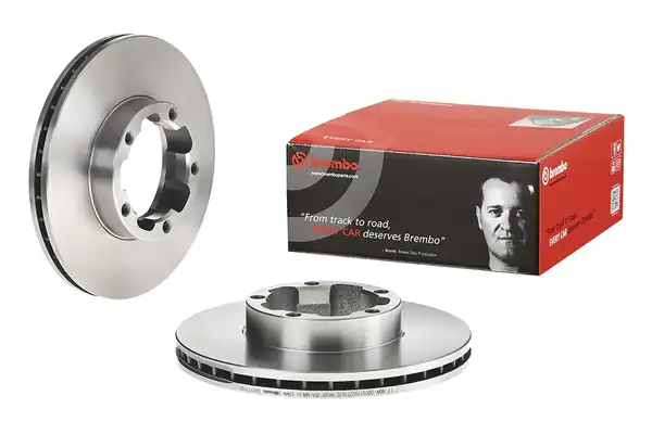 BREMBO 09-7117-10 | Fren Diski Ön Standard Nissan 2 Adet