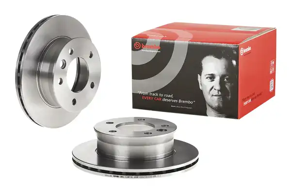 BREMBO 09-7314-24 | Fren Diski Ön Standard VW 2 Adet