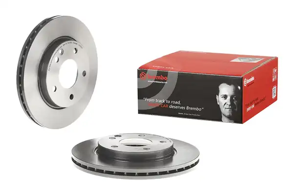 BREMBO 09-7359-21 | Fren Diski Ön Mercedes W168 UV Coated 2 Adet