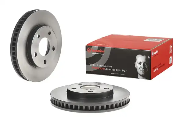 BREMBO 09-7376-11 | Fren Diski Ön UV Coated Chevrolet 2 Adet