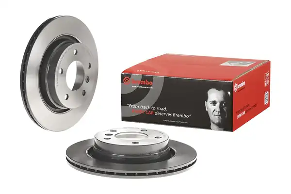 BREMBO 09-7702-11 | Fren Diski Tek Disk Arka Bmw E46 98 07