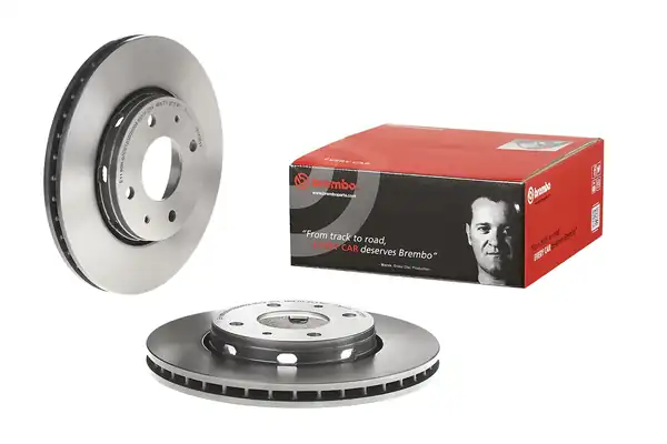 BREMBO 09-7720-11 | Fren Diski Ön UV Coated Mitsubishi 2 Adet