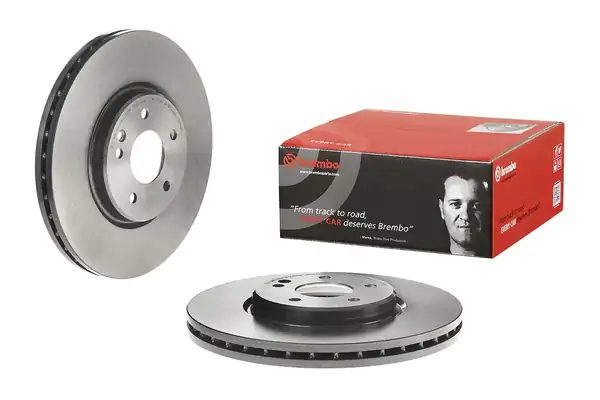 BREMBO 09-7808-11 | Fren Diski Ön UV Coated Mercedes Benz 2 Adet