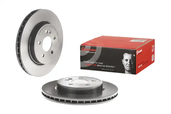 BREMBO 09-7823-11 | Fren Diski Ön UV Coated Mercedes Benz 2 Adet