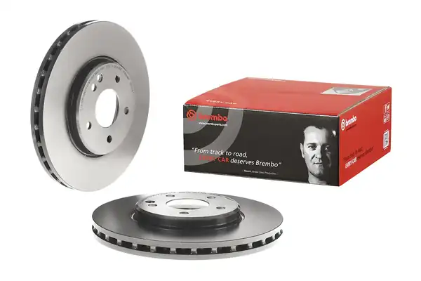BREMBO 09-8304-11 | Fren Diski Ön UV Coated Mercedes Benz 2 Adet