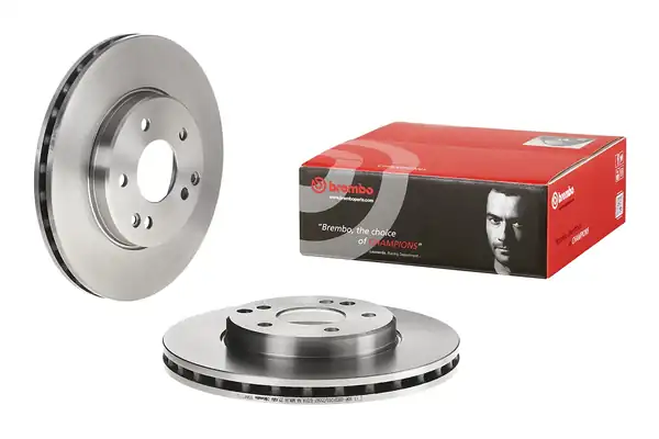 BREMBO 09-8411-10 | Fren Diski Ön Mercedes W203 C209 W210 R170 C180 C200 E200 00 09 2 Adet