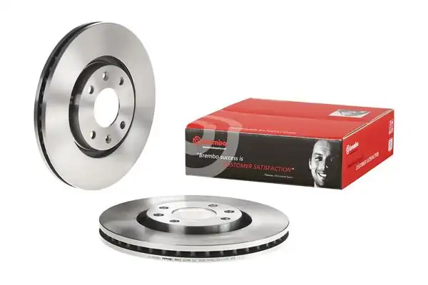 BREMBO 09.8760.10 | Fren Diski Opel Corsa F / Crossland X / Psa 283mm (Kaplamalı) Ön | 2 Adet